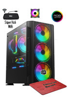 Zeiron ACX12 Harici GeForce GTX 1050 Ti AMD Ryzen 5 5500 16 GB Ram 500 GB HDD + 256 GB SSD Tower FreeDos Masaüstü Bilgisayar