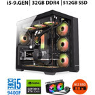 Zeiron ZERO RTX25 Harici GeForce RTX 3060 Intel Core i5 9400F 32 GB Ram 512 GB SSD Tower FreeDos Masaüstü Bilgisayar