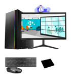 Ramtech WORKForce OF310-155 Harici GeForce RTX 3060 Ti Intel Core i3 10100F 16 GB Ram 500 GB HDD + 256 GB SSD Tower FreeDos 19.5 inç Monitörlü Masaüstü Bilgisayar