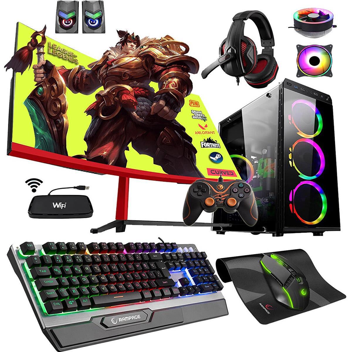 Zeiron MG50 Pro Harici Radeon RX 550 AMD Ryzen 5 3600 16 GB Ram DDR4 256 GB SSD Tower FreeDos Masaüstü Bilgisayar