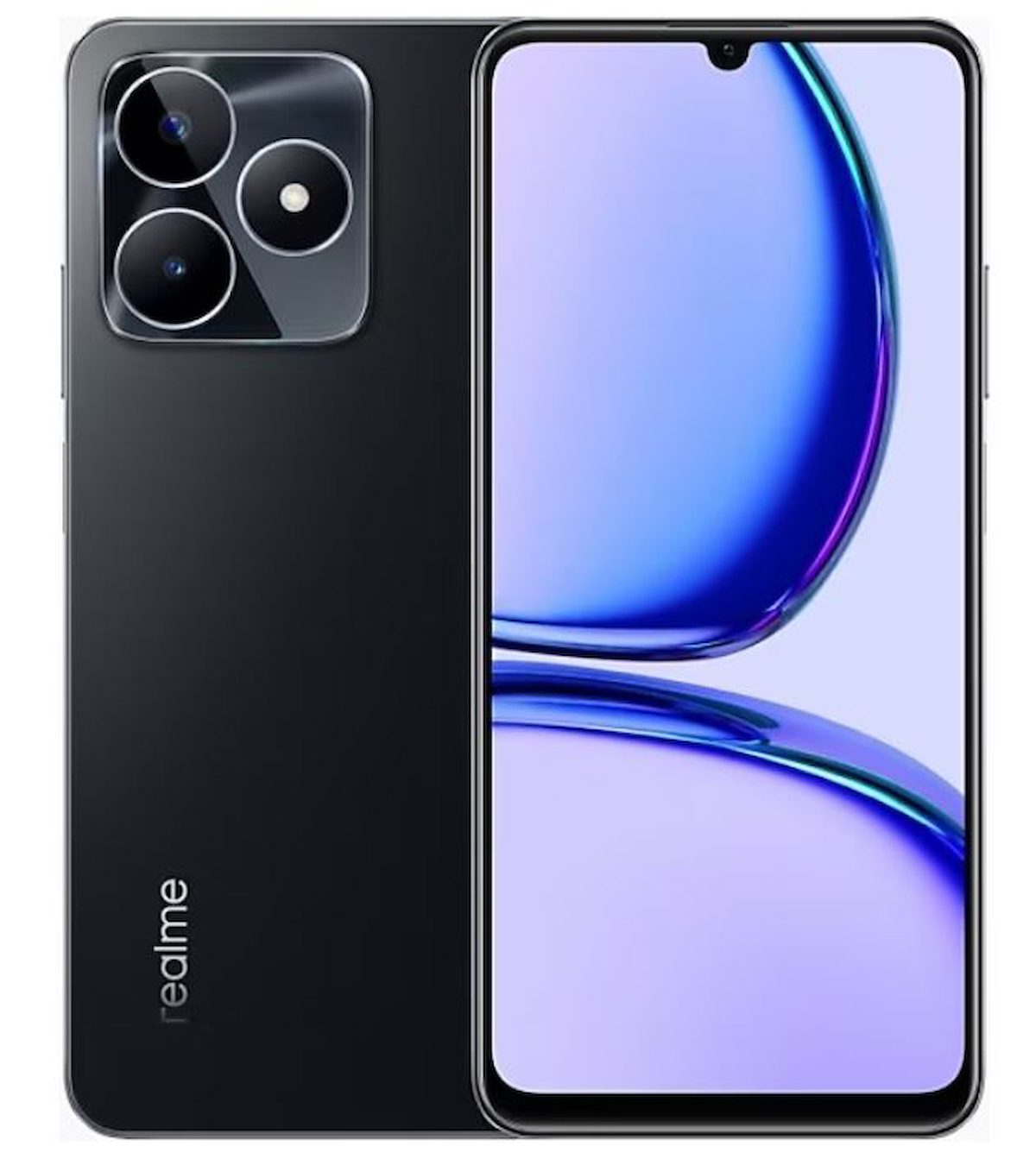 Realme C53 256 GB Hafıza 4 GB Ram 6.74 inç 50 MP Çift Hatlı Ips Lcd Ekran Android Akıllı Cep Telefonu Siyah