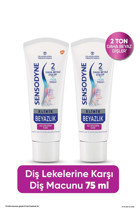 Sensodyne Klinik Beyazlık Naneli Organik Florürlü Diş Macunu 75 ml