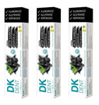 Dkdent Aktif Karbonlu Organik Florürsüz Diş Macunu 3x75 ml