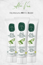Eyüp Sabri TuncerAloe Veralı Organik Florürsüz Diş Macunu 3x90 ml
