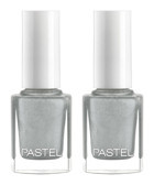 Pastel No:277 2'li Gri Parlak Oje