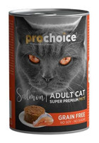 Pro Choice Somonlu Parça Etli Yaş Kedi Maması 12x400 gr