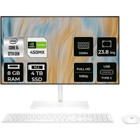 Hp 24-CB1010NT 7A3D0EAPN305 Harici MX 450 Intel Core i5 1235U 8 GB Ram 4 TB SSD 23.8 inç Full HD Freedos All In One Bilgisayar