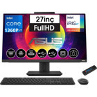Asus A5702WVAK I7161TBB0D06 Dahili Iris Xe Graphics Intel Core i7 1360P 32 GB Ram 1 TB SSD 27 inç Full HD Freedos All In One Bilgisayar + Zetta Flash Bellek