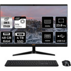 Acer Aspire C24-1700 DQBJWEMP354 Dahili Iris Xe Graphics Intel Core i5 1235U 48 GB Ram 4 TB SSD 23.8 inç Full HD Freedos All In One Bilgisayar