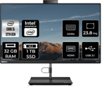 Lenovo ThinkCentre Neo 30A 12B0A06YTR Dahili UHD Graphics Intel Core i5 12450H 32 GB Ram 1 TB SSD 23.8 inç Full HD Freedos All In One Bilgisayar