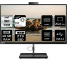 Lenovo ThinkCentre Neo 30A 12B0008JTXP339 Dahili Iris Xe Graphics Intel Core i7 1260P 40 GB Ram 2 TB SSD 23.8 inç Full HD Freedos All In One Bilgisayar