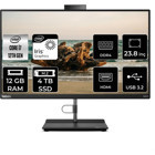 Lenovo ThinkCentre Neo 30A 12B0008JTXP310 Dahili Iris Xe Graphics Intel Core i7 1260P 12 GB Ram 4 TB SSD 23.8 inç Full HD Freedos All In One Bilgisayar