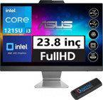Asus A3402WBAK AI38512B005 Dahili UHD Graphics Intel Core i3 1215U 16 GB Ram 512 GB SSD 23.8 inç Full HD Freedos All In One Bilgisayar + Zetta Flash Bellek