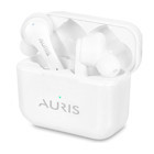 Auris Ars-Tw01 Android & iOS Uyumlu Su Geçirmez Tek Mikrofonlu 5.0 Silikonlu Gürültü Önleyicili Kablosuz Kulak İçi Bluetooth Kulaklık Beyaz