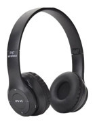 Polygold P47 PG-6984 4.0 Silikonlu Kablosuz Kulak Üstü Bluetooth Kulaklık Siyah