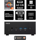 Asus ExpertCenter PN52-P438 Dahili Radeon RX Vega 8 AMD Ryzen 9 5900HX 40 GB 1 TB Windows 11 Pro Mini Pc + Per4 USB Flash Bellek