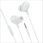 Linktech H310 Silikonlu Mikrofonlu 3.5 Mm Jak Kablolu Kulaklık Beyaz