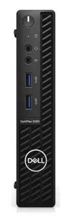 Dell Optiplex 3080MFF N021O3080MFF_U Dahili Intel UHD Graphics 630 Intel Core i5 10500T 8 GB 256 GB Ubuntu Mini Pc