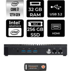 Asus PL64 PL64P326 Dahili Intel Iris Xe Graphics Intel Core i7 1255U 32 GB 256 GB FreeDos Mini Pc + Per4 USB Flash Bellek