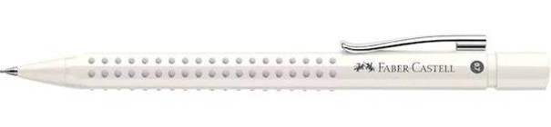 Faber-Castell Grip 2010 Metal Metalik Beyaz 0.7 mm Versatil Kalem