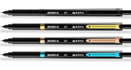 Adel Blackline Silgili Metal Metalik Çok Renkli 0.7 mm Versatil Kalem
