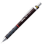 Rotring Tikky Silgili Krom Metalik Bordo 0.35 mm Versatil Kalem