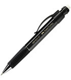 Faber-Castell Grip Plus Metal Metalik Siyah 0.7 mm Versatil Kalem