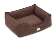 Pet Comfort Alpha Yıkanabilir Orta Irk İç-Dış Mekan Köpek Yatağı Kahverengi