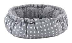 Pet Comfort Sunflower Yıkanabilir Küçük Irk İç Mekan Köpek Yatağı Gri