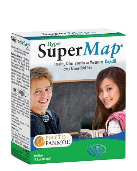 Hyper SuperMap Vitamin 20 Adet Kapsül