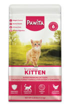 Pawita Hypoallergenic Super Premium Tavuk Az Tahıllı Yavru Kuru Kedi Maması 1.5 kg