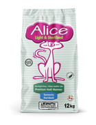 Alice Light Premium Karidesli-Somonlu Kısırlaştırılmış Az Tahıllı Yetişkin Kuru Kedi Maması 12 kg