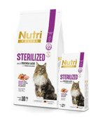 Nutri Sterilized Somonlu Yetişkin Kuru Kedi Maması 10 kg