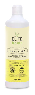 The Elite Home Bitki Özü Alkolsüz Organik Nemlendiricili Parabensiz Vegan 750 ml Sıvı Sabun