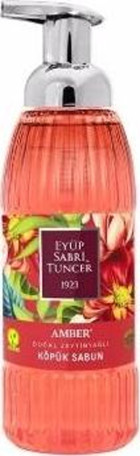 Eyüp Sabri Tuncer 1923 Amber Alkolsüz Antibakteriyel Organik Nemlendiricili Parabensiz Vegan 2'li 500 ml Sıvı Sabun