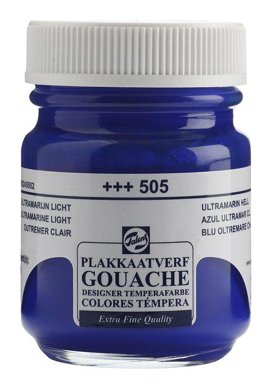 Talens 505 Ultramarine 50 ml Guaj Boya