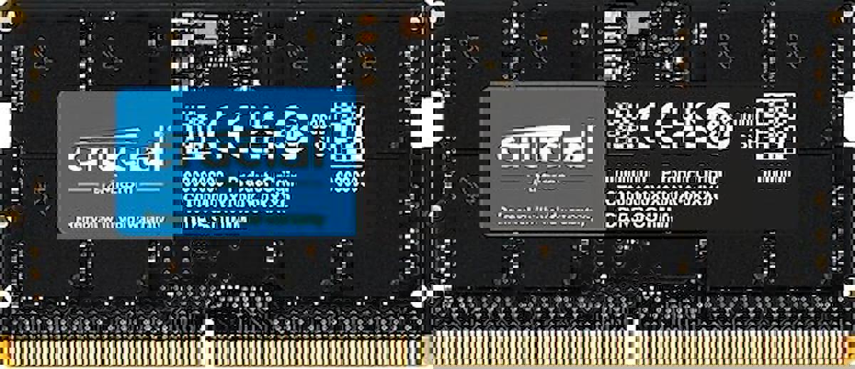 Crucial CRUSO4800/16 16 GB DDR5 1x16 4800 MHz Ram