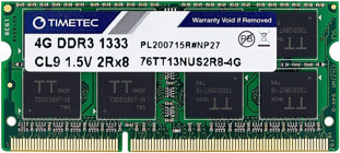 Timetec 4 GB DDR3 1x4 1333 MHz Ram