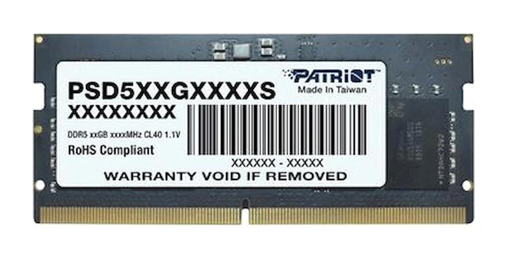 Patriot Signature Line PSD516G480081S 16 GB DDR5 1x16 4800 MHz Ram Siyah