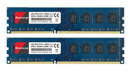 Kuesuny 8 GB DDR3 2x4 1600 MHz Ram
