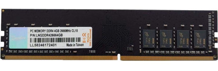 Longline LNGDDR42666DT 4 GB DDR4 1x4 2666 MHz Ram