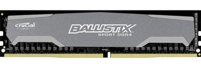 Crucial Ballistix BLS8G4D240FSA 8 GB DDR4 1x8 2400 MHz Ram