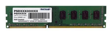 Patriot Signature Line PSD34G16002 4 GB DDR3 1x4 1600 MHz Ram