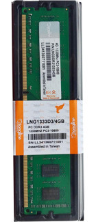 Longline LNGDDR31333DT 4 GB DDR3 1x4 1333 MHz Ram
