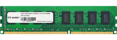Andor A313U8 8 GB DDR3 1x8 1333 MHz Ram