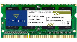 Timetec 4 GB DDR3 1x4 1600 MHz Ram