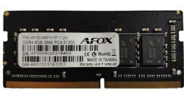 Afox AFSD48FH1P 8 GB DDR4 1x8 2666 MHz Ram