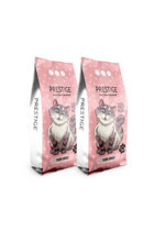 Prestige Bebek Pudrası Kokulu Topaklanan İnce Taneli Bentonit Kedi Kumu 2x10 lt