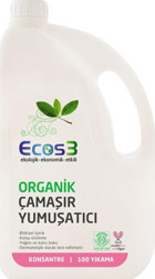 Ecos3 Organik Konsantre 100 Yıkama Yumuşatıcı 2.5 lt