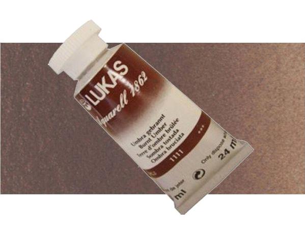 Lukas 1111 Umbra Yanık Seri 2 Tüp Sulu Boya